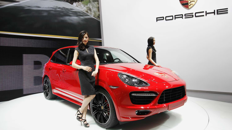 Women driving Porsche sales